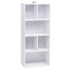 WOLTU-Bibliothque-Etagre-de-Rangement-50x30x118cm-en-MDF-pour-Salon-6-CompartimentsSK005ws-0 WOLTU Bibliothèque Etagère de Rangement 50x30x118cm en MDF pour Salon 6 Compartiments,SK005ws