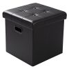 WOLTU-Tabouret-Pouf-Coffre-Cube-Repose-Pieds-avec-Espace-de-Rangement-Bote-de-Rangement-Pliables-en-Similicuir375-375-38cm835-1-0 WOLTU Tabouret Pouf Coffre Cube Repose-Pieds avec Espace de Rangement Boîte de Rangement Pliables en Similicuir,37,5 * 37,5 * 38cm,#835-1