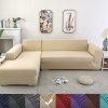 YJOY-Housse-de-canap-Couvre-pour-canap-en-Forme-de-L-lastique-Housse-de-canapLe-canap-dangle-en-L-Doit-en-Acheter-Deux-0 YJOY Housse de canapé Couvre pour canapé en Forme de L élastique Housse de canapé(Le canapé d'angle en L Doit en Acheter Deux)