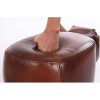 YZjk -Tabourets Tabouret en Cuir/PU Tabouret en Cuir de Vache/Petit Tabouret en Peau de Daim/Chambre d'enfant Mignon Tabouret décoratif/Siège de Maternelle