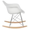 eSituro-1-X-Fauteuil--BasculeChaise--Bascule-en-PlastiqueFauteuil-Relaxant-Structure-en-mtal-et-Pieds-en-Bois-RC04-0-1 eSituro 1 X Fauteuil à Bascule/Chaise à Bascule en Plastique,Fauteuil Relaxant Structure en métal et Pieds en Bois, RC04