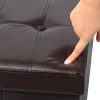 eSituro-OM006-A-Repose-Pieds-Tabouret-Pouf-Tabouret-Coffres-Banc-Tabouret-avec-Compartiment-de-Rangement-rembourr-en-LinSimilicuir-0-3 eSituro OM006-A Repose-Pieds Tabouret Pouf Tabouret Coffres Banc Tabouret avec Compartiment de Rangement rembourré en Lin/Similicuir
