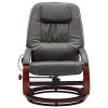 mewmewcat-Fauteuil-de-Massage-avec-Repose-Pied-Fauteuils-Relaxants-avec-Fonction-de-Chauffage-Gris-Similicuir-0-1 mewmewcat Fauteuil de Massage avec Repose-Pied, Fauteuils Relaxants avec Fonction de Chauffage, Gris Similicuir