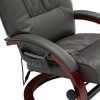 mewmewcat-Fauteuil-de-Massage-avec-Repose-Pied-Fauteuils-Relaxants-avec-Fonction-de-Chauffage-Gris-Similicuir-0-3 mewmewcat Fauteuil de Massage avec Repose-Pied, Fauteuils Relaxants avec Fonction de Chauffage, Gris Similicuir