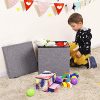 oobest-Banc-de-Rangement-Pliable-avec-Repose-Pieds-et-Repose-Pieds-0-3 oobest Banc de Rangement Pliable avec Repose-Pieds et Repose-Pieds