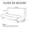 subrtex-1-Pice-Housse-de-Clic-Clac-Canap-lit-Ajustable-Housse-pour-Canap-sans-Accoudoirs-lastique-Protection-de-Canap-0-2 subrtex 1 Pièce Housse de Clic Clac Canapé-lit Ajustable Housse pour Canapé sans Accoudoirs Élastique Protection de Canapé