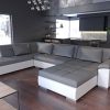 tendencio-Grand-canap-dangle-panoramique-Convertible-Lemon-Angle-Gauche-6--7-Places-Tissu-Simili-Cuir-0 tendencio Grand canapé d'angle panoramique Convertible Lemon Angle Gauche 6 à 7 Places Tissu Simili Cuir