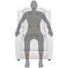 tidyard-Fauteuil-de-Massage-Electrique-Dossier-et-Repose-Pieds-rglables-en-Cuir-Synthtique-Blanc-0-3 tidyard Fauteuil de Massage Electrique (Dossier et Repose-Pieds réglables) en Cuir Synthétique Blanc