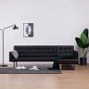 vidaXL-Canap-lit-en-Forme-de-L-pour-canap-dinvit-Canap-lit-Canap-dangle-Canap-dangle-Canap-en-Cuir-Canap-Canap-dappartement-Loungesofa-Noir-Simili-Cuir-0 vidaXL Canapé-lit en Forme de L pour canapé d'invité Canapé-lit Canapé d'angle Canapé d'angle Canapé en Cuir Canapé Canapé d'appartement Loungesofa Noir Simili Cuir