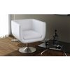 vidaXL Fauteuil Pivotant Chaise de Salon Siège de Salon Tabouret de Bar Meuble Bistrot Dortoir Bureau Maison Intérieur Similicuir