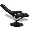 vidaXL-Fauteuil-TV-en-cuir-artificiel-noir-avec-tabouret-0-1 vidaXL Fauteuil TV en cuir artificiel noir avec tabouret