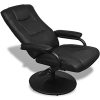 vidaXL-Fauteuil-TV-en-cuir-artificiel-noir-avec-tabouret-0-3 vidaXL Fauteuil TV en cuir artificiel noir avec tabouret