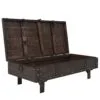 vidaXL-Table-Basse-Bois-Massif-Style-Vintage-Marron-Bancs-dEntre-Salon-0-3 vidaXL Table Basse Bois Massif Style Vintage Marron Bancs d'Entrée Salon