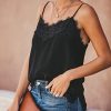 2019-t-Femmes-T-Shirt-dcontract-Caraco-Top-en-Mousseline-avec-pisse-Dentelle-et-Fine-Bretelle-Vest-Tank-Tops-T-Shirt-Camisole-Gilet-LONUPAZZ-0-3 2019 Été Femmes T-Shirt décontracté Caraco Top en Mousseline avec Épissée Dentelle et Fine Bretelle Vest Tank Tops T-Shirt Camisole Gilet LONUPAZZ