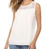 Abollria-Chemisier-Femme-Dentelle-Chic-Tunique-Haut-Femme-Manches-Longues-Tops-Blouse-Pull-Col-Rond-Fleuri-T-Shirt-en-Mousseline-0 Abollria Chemisier Femme Dentelle Chic Tunique Haut Femme Manches Longues Tops Blouse Pull Col Rond Fleuri T Shirt en Mousseline