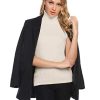Abollria-Pull-Femme-Hiver-Col-Roul-Tricot-Chaud-sous-Pull-Col-Montant-Hauts-Femmes-Basique--sans-Manche-Chic--la-Mode-0-2 Abollria Pull Femme Hiver Col Roulé Tricot Chaud sous Pull Col Montant Hauts Femmes Basique à sans Manche Chic à la Mode