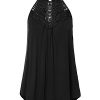 CNFIO-Dbardeur-Elgant-Femme-Cami-Dentelle-Sexy-Blouse-Casual-Mode-Shirt-Haut-Lche-sans-Manches-Col-Rond-Uni-Tank-Top-Dos-Nu-0-2 CNFIO Débardeur Elégant Femme Cami Dentelle Sexy Blouse Casual Mode Shirt Haut Lâche sans Manches Col Rond Uni Tank Top Dos Nu