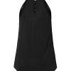 CNFIO-Dbardeur-Elgant-Femme-Cami-Dentelle-Sexy-Blouse-Casual-Mode-Shirt-Haut-Lche-sans-Manches-Col-Rond-Uni-Tank-Top-Dos-Nu-0-3 CNFIO Débardeur Elégant Femme Cami Dentelle Sexy Blouse Casual Mode Shirt Haut Lâche sans Manches Col Rond Uni Tank Top Dos Nu