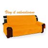 Canap-protge-canap-Vivy-matelass-plan-lisse-orange-3-places-assise-cm-170-0-0 Canapé protège-canapé Vivy matelassé plan lisse orange - 3 places assise cm. 170