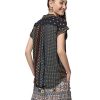 Desigual-Shirt-Short-Sleeve-Azhar-Woman-Brown-Chemise-Femme-0-0 Desigual Shirt Short Sleeve Azhar Woman Brown Chemise Femme