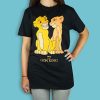 Disney-Le-Roi-Lion-Simba-et-Nala-FemmesDames-T-Shirt-Noir-0-0 Disney Le Roi Lion Simba et Nala Femmes/Dames T-Shirt Noir