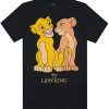 Disney-Le-Roi-Lion-Simba-et-Nala-FemmesDames-T-Shirt-Noir-0-1 Disney Le Roi Lion Simba et Nala Femmes/Dames T-Shirt Noir