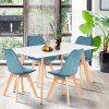 Fanilife-Chaise-de-Salle--Manger-Lot-de-4-Les-Cheveux-en-Velours-Wood-Jambe-Chaises-pour-Salle--Manger-0-0 Fanilife Chaise de Salle à Manger Lot de 4 Les Cheveux en Velours Wood Jambe Chaises pour Salle à Manger