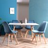 Fanilife-Chaise-de-Salle--Manger-Lot-de-4-Les-Cheveux-en-Velours-Wood-Jambe-Chaises-pour-Salle--Manger-0-1 Fanilife Chaise de Salle à Manger Lot de 4 Les Cheveux en Velours Wood Jambe Chaises pour Salle à Manger