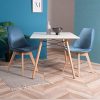 Fanilife-Chaise-de-Salle--Manger-Lot-de-4-Les-Cheveux-en-Velours-Wood-Jambe-Chaises-pour-Salle--Manger-0-2 Fanilife Chaise de Salle à Manger Lot de 4 Les Cheveux en Velours Wood Jambe Chaises pour Salle à Manger