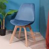 Fanilife-Chaise-de-Salle--Manger-Lot-de-4-Les-Cheveux-en-Velours-Wood-Jambe-Chaises-pour-Salle--Manger-0-3 Fanilife Chaise de Salle à Manger Lot de 4 Les Cheveux en Velours Wood Jambe Chaises pour Salle à Manger