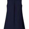 Fleasee-Femme-Dbardeur-Long-Tunique-Grande-Taille-Blouse-Fluide-Chic-Chemisier-sans-Manche-en-Mousseline-de-Soie-t-Tops-0-0 Fleasee Femme Débardeur Long Tunique Grande Taille Blouse Fluide Chic Chemisier sans Manche en Mousseline de Soie Été Tops