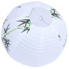 Globalflashdeal-30Cm-Abat-Jour-en-Papier-Lanterne-Style-Oriental-Dcoration-Lgre-Chinois-Bambou-0 Globalflashdeal 30Cm Abat Jour en Papier Lanterne Style Oriental Décoration Légère Chinois, Bambou