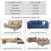HALOVIE Housse de Canapé Extensible Protection du Sofa Universelle Revêtement de Canapé avec Taie d'oreiller Housse de Fauteuil Confortable dans Le Salon Chambre Maison