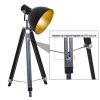 Homcom-Lampadaire-trpied-Style-Industriel-Hauteur-rglable-Abat-Jour-Ajustable-E27-40W-Max-65-x-65-x-108-152-cm-Bois-mtal-Noir-et-dor-0-3 Homcom Lampadaire trépied Style Industriel Hauteur réglable Abat-Jour Ajustable E27 40W Max. 65 x 65 x 108-152 cm Bois métal Noir et doré