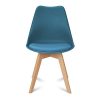 IDMarket-Lot-de-4-chaises-SARA-Bleu-Canard-pour-Salle--Manger-0-2 IDMarket - Lot de 4 chaises SARA Bleu Canard pour Salle à Manger