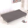 JIAN YA NA Pliable Canapé Housse de Matelas Futon Couleur Unie sans accoudoirs Slipcover Polyester Tissu élastique Housse Tout Compris par