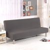 JIAN YA NA Pliable Canapé Housse de Matelas Futon Couleur Unie sans accoudoirs Slipcover Polyester Tissu élastique Housse Tout Compris par
