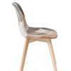 KAYELLES-Lot-de-2-chaises-Patchwork-scandinaves-NADA-Patchwork-Marron-0-3 KAYELLES Lot de 2 chaises Patchwork scandinaves, NADA (Patchwork Marron)