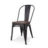 Kosmi-Lot-de-4-chaises-en-mtal-Noir-Mat-avec-Assise-en-Bois-Massif-fonc-pour-Une-dcoration-Style-Industriel-0-0 Kosmi - Lot de 4 chaises en métal Noir Mat avec Assise en Bois Massif foncé, pour Une décoration Style Industriel