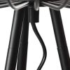 LIFA-LIVING-Lampadaire-sur-pied-salon-134-cm-ou-100-cm-Lampe-trpied-design-moderne-style-vintage-avec-abat-jour-en-cage-Mtal-Noir-0-3 LIFA LIVING Lampadaire sur pied salon (134 cm ou 100 cm), Lampe trépied design moderne, style vintage avec abat-jour en cage, Métal Noir