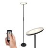 Lampadaire-noir--clairage-indirect-LED-de-20W-avec-tlcommande-lampadaire-moderne--LED-3-couleurs-lumire-dimmables-blanc-chaudblanc-froidblanc-neutre-parfait-comme-clairage-dambiance-0 Lampadaire noir à éclairage indirect LED de 20W avec télécommande, lampadaire moderne à LED + 3 couleurs lumière dimmables (blanc chaud/blanc froid/blanc neutre), parfait comme éclairage d'ambiance.
