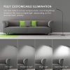 Lampadaire sur Pied Salon，lampe de lecture, LED Lampe Lumière Blanche Naturelle, Protection Des Yeux, TECKIN Cou Flexible,Moderne Lampe de Lecture pour Salon, Chambre, Bureau [Classe énergétique A+]