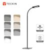 Lampadaire sur Pied Salon，lampe de lecture, LED Lampe Lumière Blanche Naturelle, Protection Des Yeux, TECKIN Cou Flexible,Moderne Lampe de Lecture pour Salon, Chambre, Bureau [Classe énergétique A+]