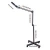 Lampe-Loupe-LED-Sur-Pied-Lampe-loupe-Noire-5X-Lampadaire-Pliable-et-Portable-avec-Bras-Pivotant-pour-Salon-de-Beaut-et-Maison-0-1 Lampe Loupe LED Sur Pied, Lampe loupe Noire 5X Lampadaire Pliable et Portable avec Bras Pivotant pour Salon de Beauté et Maison