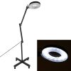 Lampe-Loupe-LED-Sur-Pied-Lampe-loupe-Noire-5X-Lampadaire-Pliable-et-Portable-avec-Bras-Pivotant-pour-Salon-de-Beaut-et-Maison-0 Lampe Loupe LED Sur Pied, Lampe loupe Noire 5X Lampadaire Pliable et Portable avec Bras Pivotant pour Salon de Beauté et Maison