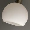 Lhh 60064 Verre de rechange Weimar, verre boule, abat-jour en verre pour plafond, lampe de table, projecteur avec culot E14
