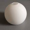 Lhh 60064 Verre de rechange Weimar, verre boule, abat-jour en verre pour plafond, lampe de table, projecteur avec culot E14