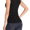MISS-MOLY-Dbardeur-Dentelle-Femme-Chemise-Haut-Sexy-Chic-sans-Chemisier-Manches--Col-V-Profond-Tank-Top-0-0 MISS MOLY Débardeur Dentelle Femme Chemise Haut Sexy Chic sans Chemisier Manches à Col V Profond Tank Top