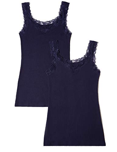 Hauts Courts En Coton Iris & Lilly - Lot De 2, Dos Croisé (racerback), Bande Sous-poitrine élastique - Pour Un Confort Quotidien