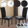 Miadomodo-Chaises-de-Salle--Manger-en-Simili-Cuir-et-Bois-Couleur-NoirMarron-et-Set-246-au-Choix-avec-Dossier-Haut-Meuble-de-Salon-Restaurant-Cuisine-Dner-0-3 Miadomodo Chaises de Salle à Manger - en Simili Cuir et Bois, Couleur (Noir/Marron) et Set (2/4/6) au Choix, avec Dossier Haut - Meuble de Salon, Restaurant, Cuisine, Dîner